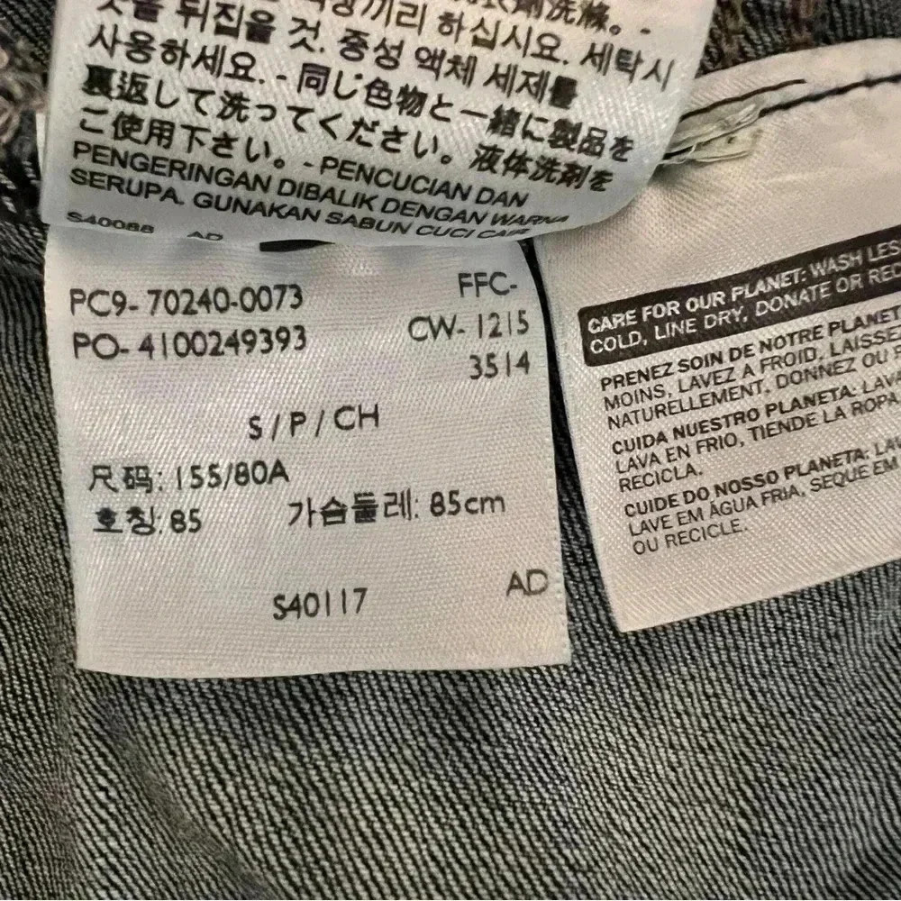 Levi’s Traditional Blue Jean Denim Jacket Red Tab Small - Picture 11 of 13